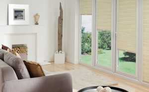 Perfect fit blinds on patio doors