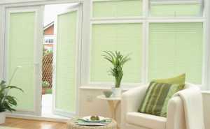 Made to measure conservatory blinds